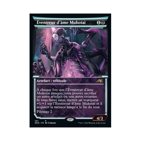 (FOIL) Noire - (SC) Éventreur d'âme Mukotai (R) [NEO]