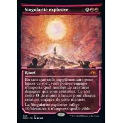 (FOIL) Rouge - (SC) Singularité explosive (M) [NEO]