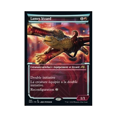 (FOIL) Rouge - (SC) Lames lézard (R) [NEO]