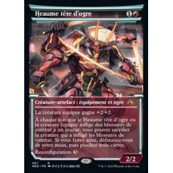 (FOIL) Rouge - (SC) Heaume tête d'ogre (R) [NEO]