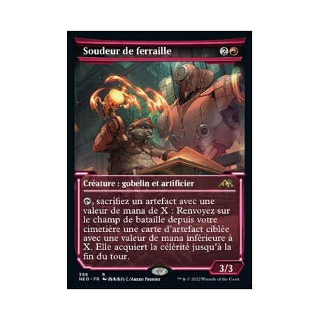 (FOIL) Rouge - (SC) Soudeur de ferraille (R) [NEO]