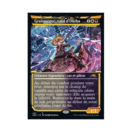 (FOIL) Multicolore - (SC) Graissecroc, caïd d'Okiba (R) [NEO]