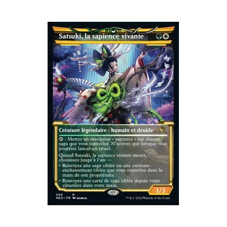 (FOIL) Multicolore - (SC) Satsuki, la sapience vivante (R) [NEO]