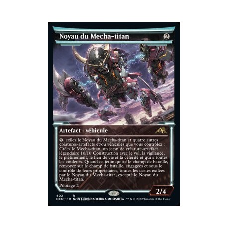 (FOIL) Artefact - (SC) Noyau du Mecha-titan (R) [NEO]