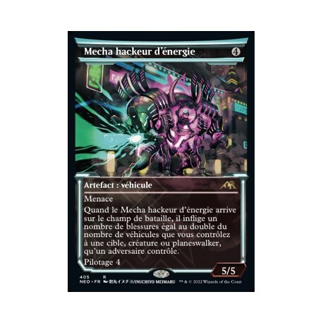 (FOIL) Artefact - (SC) Mecha hackeur d'énergie (R) [NEO]
