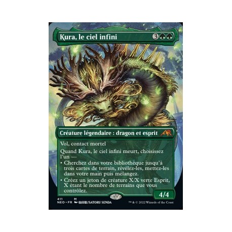 (FOIL) Verte - (ALT) Kura, le ciel infini (M) [NEO]