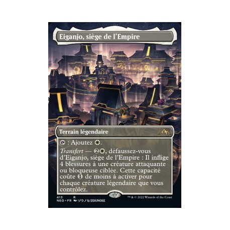 (FOIL) Terrain - (ALT) Eiganjo, siège de l'Empire (R) [NEO]