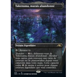 (FOIL) Noire - (ALT) Takenuma, marais abandonné (R) [NEO]