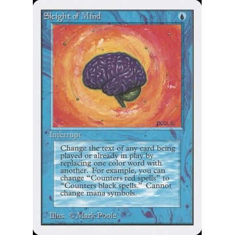 Bleue - Sleight of Mind (R) [UNLIM] Grading : Good