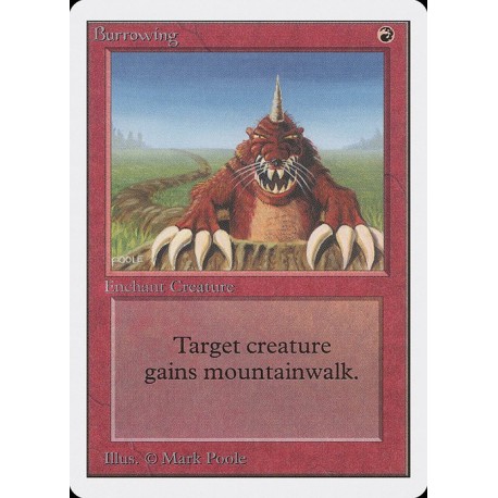 Rouge - Burrowing (U) [UNLIM] Grading : Near Mint