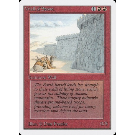 Rouge - Wall of Stone (U) [UNLIM] Grading : Good