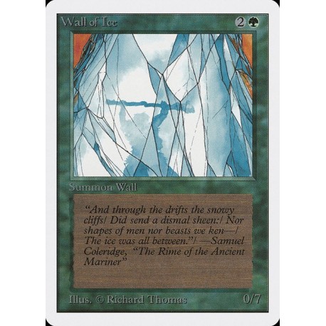 Verte - Wall of Ice (U) [UNLIM] Grading : Excellent -