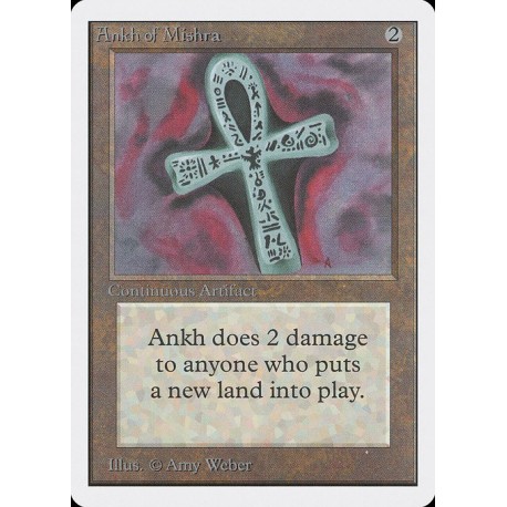 Artefact - Ankh of Mishra (R) [UNLIM] Grading : Near Mint