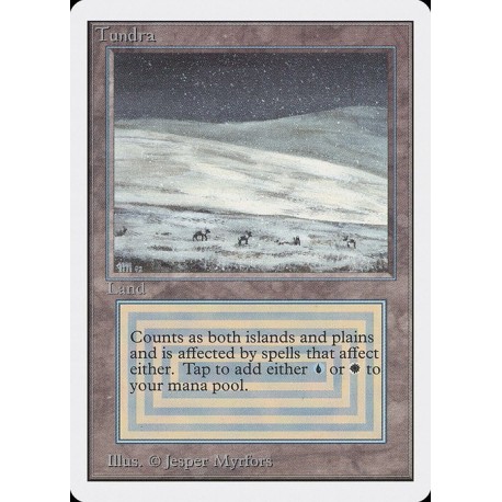 Land - Tundra (R) [UNLIM] Grading : Excellent +