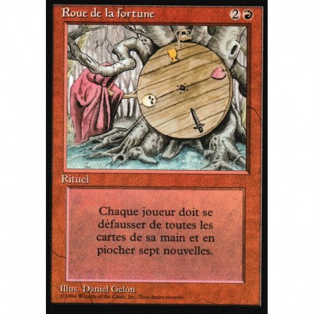 Rouge - Roue de la fortune (R) [FBB-FR] Grading : Light Played