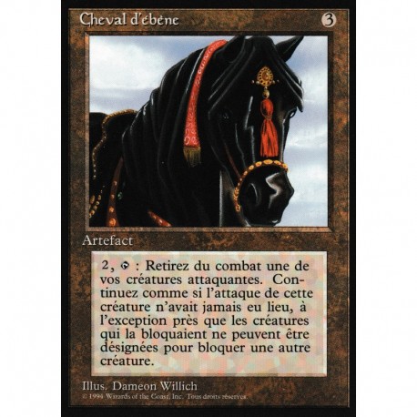 Artefact - Cheval d'ébène (R) [FBB-FR] Grading : Excellent