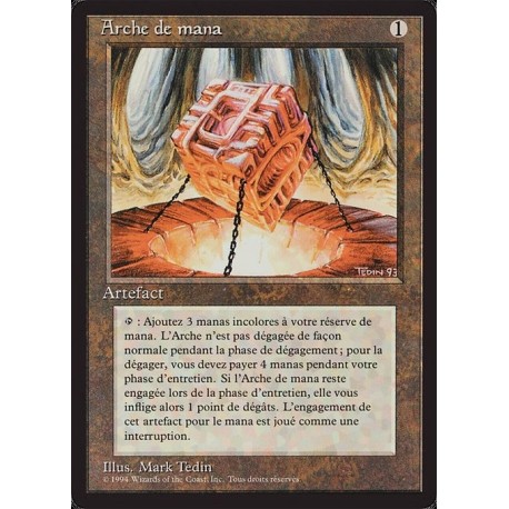 Artefact - Arche de mana (R) [FBB-FR] Grading : Near Mint