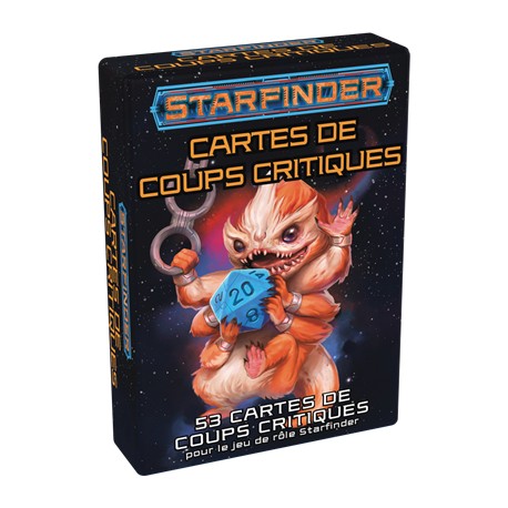 Starfinder : Cartes de Coups Critiques