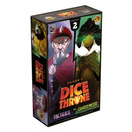Dice Throne - As de la gâchette vs Samouraï  (Saison 2 / Boite 1)