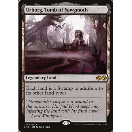 Terrain - Urborg, Tomb of Yawgmoth (R) [UMA]