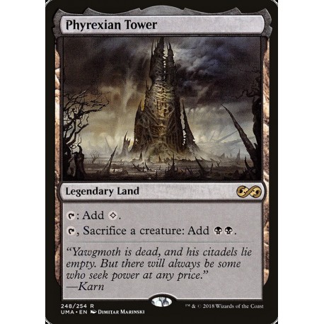 Terrain - Phyrexian Tower (R) [UMA]