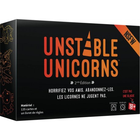Unstable Unicorns : NSFW (édition +18 ans)